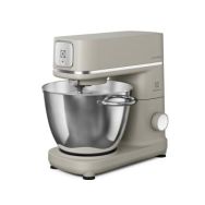 Electrolux Кухонная машина, 1200Вт, чаша-металл, корпус-металл, насадок-4, бежевый