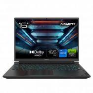 Gigabyte Ноутбук 6X 16.0 FHD+ 165Hz, Intel i7-13650HX, 16GB, F1TB, NVD4060-8, DOS, черный