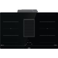 Gorenje Варочная поверхность индукционная, 83см, расширенная зона, встроенная вытяжка, 620м.куб/ч, черный
