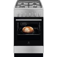 Electrolux Плита газовая, 57л, 50x60см, нерж