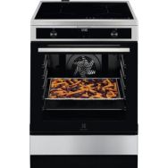 Electrolux Плита  электрическая индукционная, 73л, 60x60см, дисплей, конвекция, пар, нерж