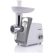 Gorenje Мясорубка, 1600Вт, 2,2кг/мин, 2 решетки, пластик, белый