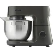 Gorenje Кухонная машина 1000Вт, чаша-металл, корпус-металл, насадок-7, серебристо-черный