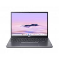 Acer Ноутбук Chromebook Plus CB514-4H 14" FHD IPS, Intel i3-N305, 8GB, F512GB, UMA, ChromeOS, серый