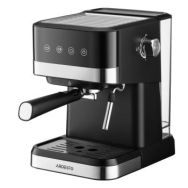 ARDESTO Кофеварка рожковая Steel Collection 1.5л, молотый, ручной капучинатор, сенсорное управление, черно-серебристый