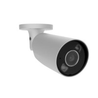 Ajax IP Wired Camera BulletCam HL white, 8MP, 2.8mm, hybrid illumination IR 35m, white LED 50m, PoE, True WDR, IP65, audio, viewing angle 100°–110°, outdoor, white