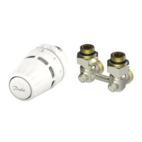 Danfoss Комплект термостатический Regus M30x1.5 + RLV-KB, 1/2", угловой