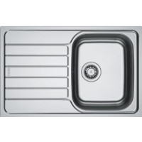 Franke Мойка кухонная Franke Spark, нерж.сталь, прямоуг., с крылом, 780х500х340мм, чаша- 1, врезная, SKL 611-78, нерж декор