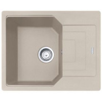 Franke Мойка кухонная Urban, фрагранит, прямоуг., с крылом, 620х500х220мм, чаша- 1, накладная, UBG 611-62, сахара