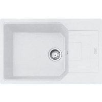 Franke Кухонна мийка Urban UBG 611-78 XL/114.0574.981/фраграніт/антибактеріальний захист/780х500х220/врізна, врівень зі стільницею/білий