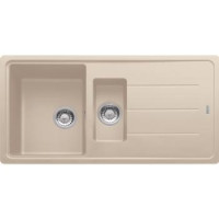 Franke Мойка кухонная Basis фрагранит, прямоуг., с крылом, 970х500х200мм, чаша - 2, врезная, бежевый