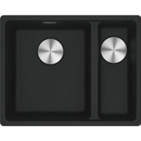 Franke Мойка кухонная Franke Maris, фрагранит, прямоуг., без крыла, 553х433х200мм, чаша- 1.5, под столешницу, MRG 160, черный матовый