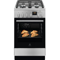 Electrolux Плита RKK560200X комбинированная шириной 50 см, PlusSteam