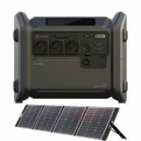 Комплект зарядної станції Segway CUBE 1000 + Сонячна панель 2E 300W ( AA.13.04.02.0004-SET300 )
