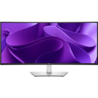 Dell Монитор DELL 34" P3425WE HDMI, DP, USB-C, RJ-45, IPS, 3440x1440, 21:9, 100Hz, sRGB 99%, CURVED, HAS