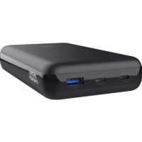 Trust Акумулятор портативний літій-іонний power bank Laro, 20000 мА·год, USB-A/2хUSB-C, 100w, чорний