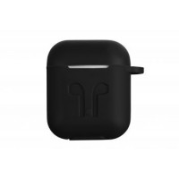 2E Pure Color Silicone Imprint (3.0mm) для Apple AirPods[2E-AIR-PODS-IBPCSI-3-BK]