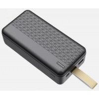 2E Портативное зарядное устройство Power Bank Geometry 30000mAh Black