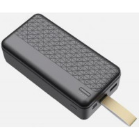 2E Портативное зарядное устройство Power Bank Geometry 30000mAh PD, QC 18W Black