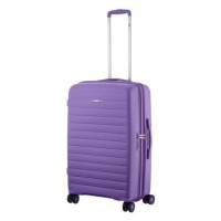 2E Чемодан, Aero, полипропилен, средний, 63/78 л, TSA, 4 колеса, EXP, лавандовый
