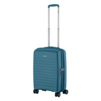 2E Чемодан, Aero, полипропилен, малый, 35/44 л, TSA, 4 колеса, EXP, синий