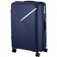 Валіза пластикова 2E Sigma L Navy Blue (2E-SPPS-L-NV)