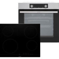 Комплект Gorenje духова шафа BO6737E02X + варильна поверхня ECT41SC