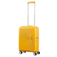 American Tourister Валіза American Tourister, Soundbox, поліпропілен, мала, 55см, 35.5/41л, TSA, 4 колеса, EXP, жовтий