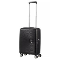 American Tourister Валіза American Tourister, Soundbox, поліпропілен, мала, 55см, 35.5/41л, TSA, 4 колеса, EXP, чорний