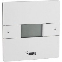 Rehau Терморегулятор Nea HТ, программируемый, проводной, настенный, 230V, +5+30, белый