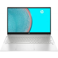 HP Ноутбук Pavilion 15-eh1023ua 15.6" FHD IPS AG, AMD R5-5500U, 8GB, F256GB, UMA, DOS, сріблястий