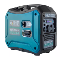 Генератор бензиновий інверторний Konner&Sohnen KS 3000I S, 230В, 3.3кВт (KS3000IS)