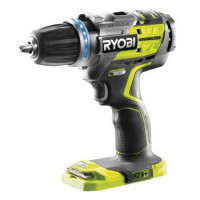 Ryobi Шуруповерт-дрель R18DDBL-0, 18В, бесщеточный, e-totque, 60Нм, (без АКБ и ЗУ)