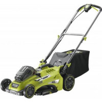 Ryobi Газонокосилка RLM36X46H50PG, дека 46см, 36В, аккумуляторная с функцией Power-Assist, АКБ 1х5.0Ач.
