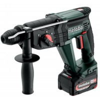 Metabo Перфоратор KH 18 LTX 24 акумуляторний, Li-Power, 18В 2*5.2Аг, SDS-plus, 2.1Дж, 3 режими, 0-1400об/хв, metaBOX 165 L, 2.6кг