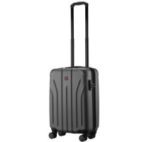 Wenger Чемодан, Oryson, малый, пластик, 4 колеса, серый