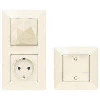 Legrand Стартовый набор (шлюз WiFi+smart-розетка+выкл."Дома/не дома") (Valena Life with NETATMO)[Слоновая кость]