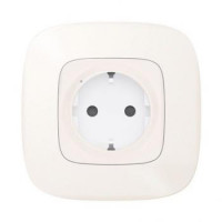 Legrand Умная розетка 2К + З (Valena Allure with NETATMO) (Жемчужный)