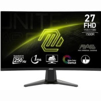 MSI Монитор 27" MAG 27C6X 2xHDMI, DP, USB-C, 2xUSB, Audio, VA, 250Hz, 1ms, sRGB 99%, CURVED, AdaptiveSync