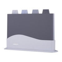 ARDESTO Набор досок кухонных на подставке Fresh, 4шт, 23.8x33.8x7см, пластик