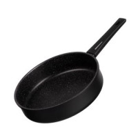 ARDESTO Сковорода глубокая с кришкой Gemini Gourmet Andria, 28см, алюминий, черный