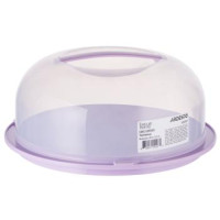 ARDESTO Тортовница Tasty baking с крышкой, 28.4*11.5 см, лиловый