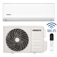 ARDESTO Кондиционер CoolSmart 35м2 инвертор 12000BTU 3.5кВт A/A -15°С Wi-Fi R32 белый