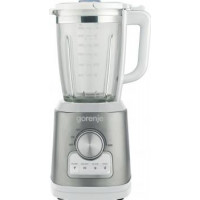 Gorenje Блендер стаціонарний, 1400Вт, чаша-1750мл, скло, нерж-білий