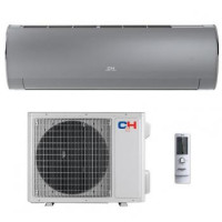 Cooper&Hunter Кондиционер Daytona CH-S09FTXD2-SC, 25 м2, инвертор, A++/A+++, до -25°С, Wi-Fi, R32, серебристый