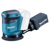 Makita Шлифмашина эксцентриковая аккумуляторная DBO180Z, 18В LXT, 125мм, 7000/9500/11000 об/мин, 1.7 кг, SOLO