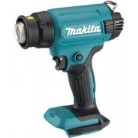 Makita Фен строительный DHG180ZK аккумуляторный, 18В, 550°C, 200 л/мин, SOLO