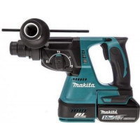 Makita Перфоратор DHR242RFJ, аккум, 18В LXT, 3Ah 2шт., SDS-Plus, 2.4 Дж, 3.3кг