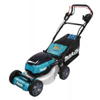 Makita Газонокосилка DLM530PT4 акумуляторная, 2*18В, ніж 53 см, до 2000м2, висота 20-100 мм, 70 л, 39 кг