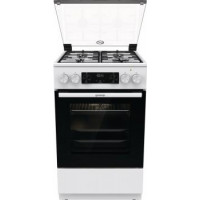 Gorenje Плита комби, 70л, 50x60см, дисплей, IconLed,эмалированные, белый